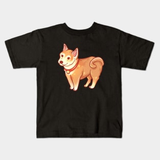 Shiba Inu Pupper Kids T-Shirt